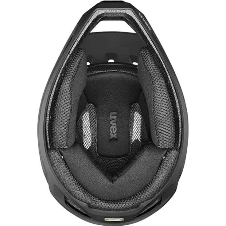 Uvex RAVAGE Fullface MTB-Helm, Hardshell mit Coolmax®-Technologie, 52-55cm, schwarz-grau matt, 12 Lüftungen, ASTM F1952 – Bild 5