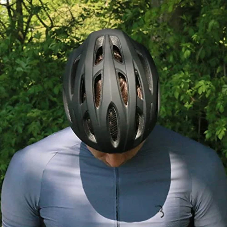 BBB Condor, Velohelm mit 18 Belüftungsöffnungen und Fliegennetz, Größe 58 - 61.5 cm – Bild 6
