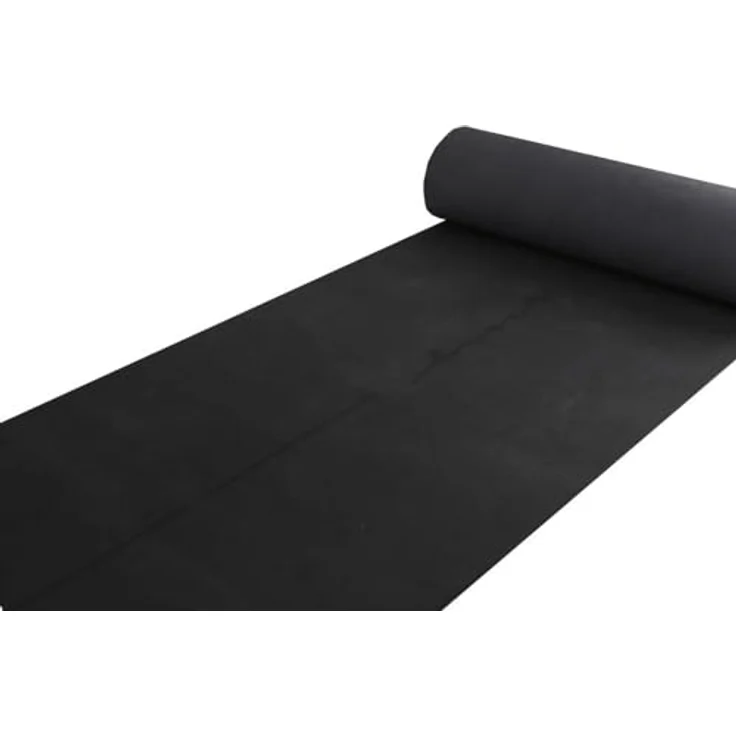 energetics 420630 Gymnastikmatte, zweifarbige Yogamatte aus phthalatfreiem PVC, Black/Black/Anthracite, Einheitsgröße – Bild 3