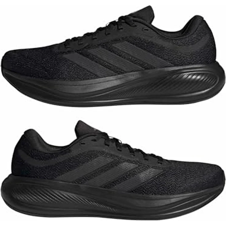 adidas Response Runner 2 Herren Laufschuhe, Schwarz, mit optimaler Dämpfung und atmungsaktivem Mesh-Obermaterial – Bild 7