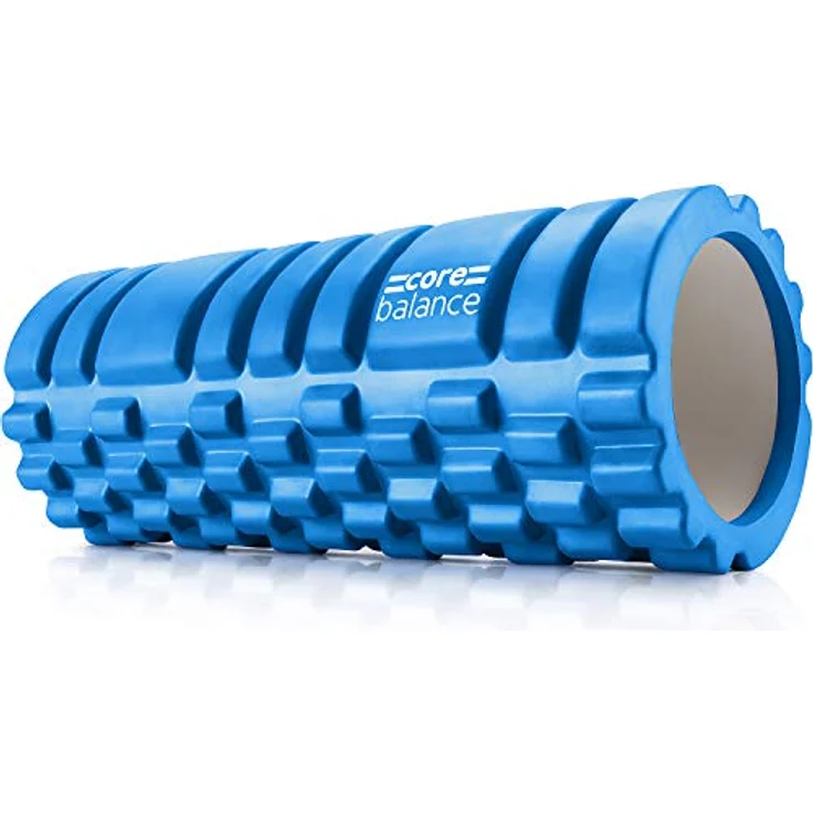 Core Balance Faszienrolle Rücken und Ganzkörper, Texturierter Sport Foam Roller für Tiefengewebemassage und Triggerpunktbehandlung, 33 cm x 14 cm, leicht und hygienisch – Bild 1