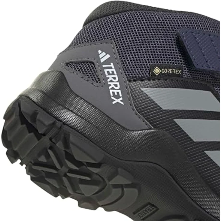 adidas TERREX SKYCHASER MID GORE-TEX KIDS E, wasserdichter Wanderschuh mit Klettverschlüssen und Traxion Gummiaußensohle – Bild 5