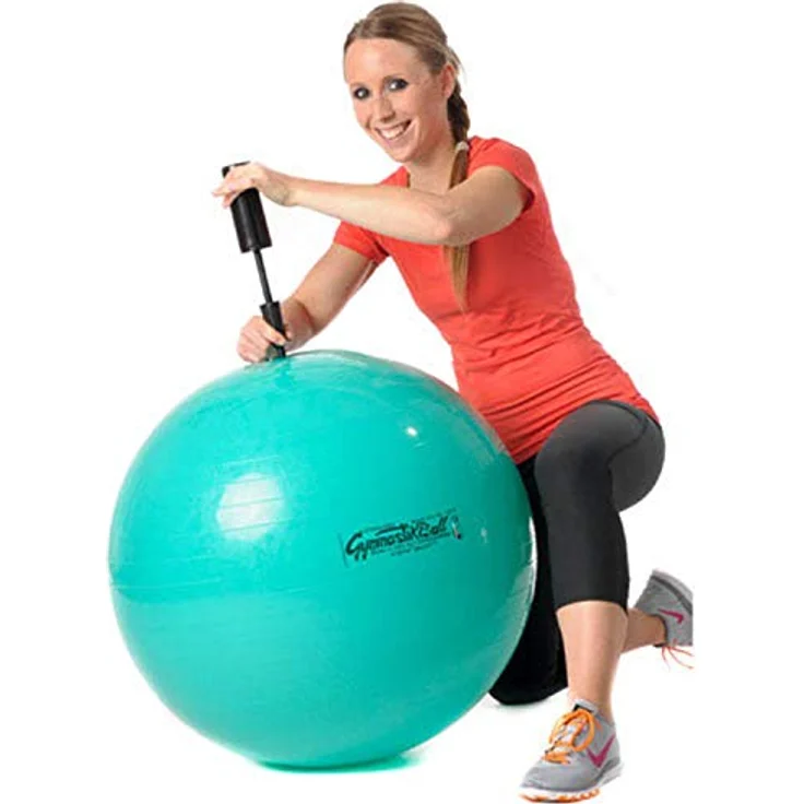 Original Pezzi Gymnastik Ball 65cm Plus Pumpe Sitz Therapie Pilates Aerobic grün – Bild 1