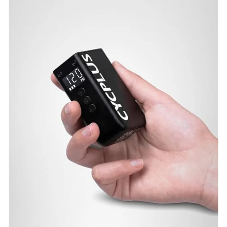 Cycplus AS2 PRO Mini Electric Pump, kompakte elektrische Fahrradpumpe mit 120 PSI, USB-C Schnellladung, für Presta und Schrader Ventile – Bild 10