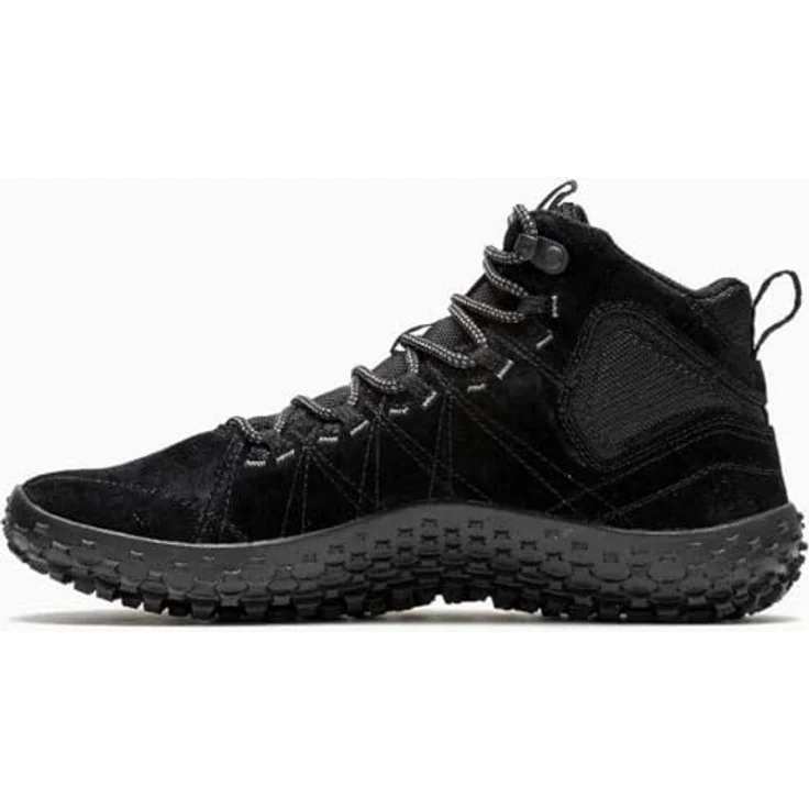 Merrell Wrapt, Herren Wanderschuhe, wasserdicht, schwarz, Größe 46, mit Merrell Quantum Grip Gummisohle – Bild 3