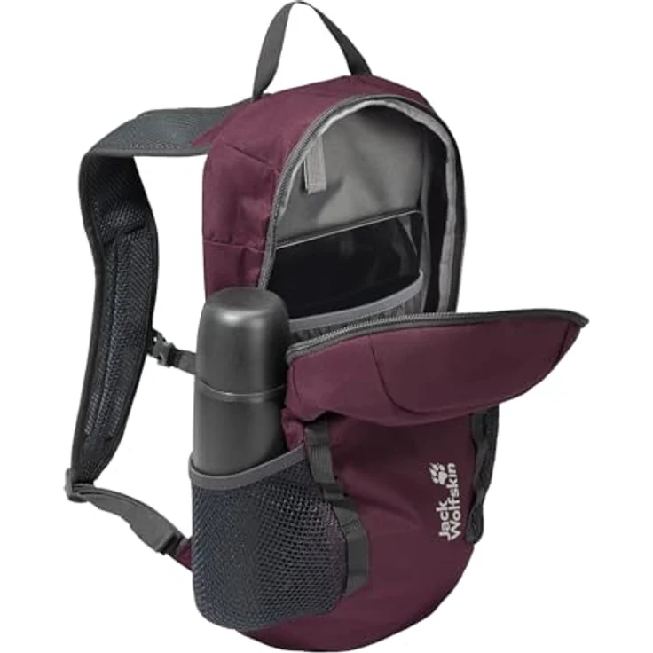 Jack Wolfskin Velocity Lite, Wanderrucksack 41 cm, rot, aus 100% Polyester – Bild 6