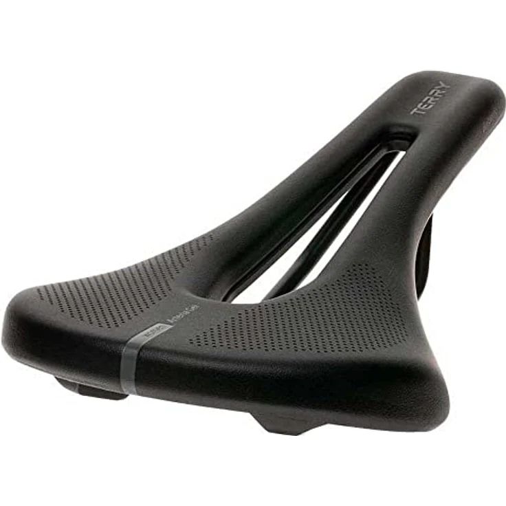 Terry Arteria, Velosattel mit Comfort Foam Polsterung, Entlastungskanal und minimalistischem Design, schwarz – Bild 4