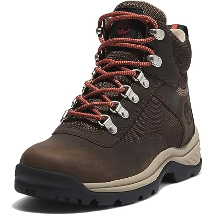 Timberland White Ledge Mid, Herren Wasserdichte Wanderschuhe mit Schnürung, Schokoladenbraun, Größe 39,5