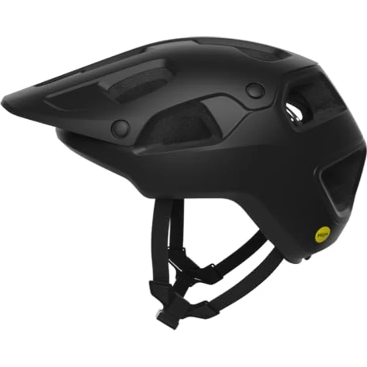 POC Cularis Pure Unisex MTB Helm mit MIPS, wechselbarem Visier, optimierter Belüftung, leichtem Design und 360° Anpassung für Trail und XC – Bild 1