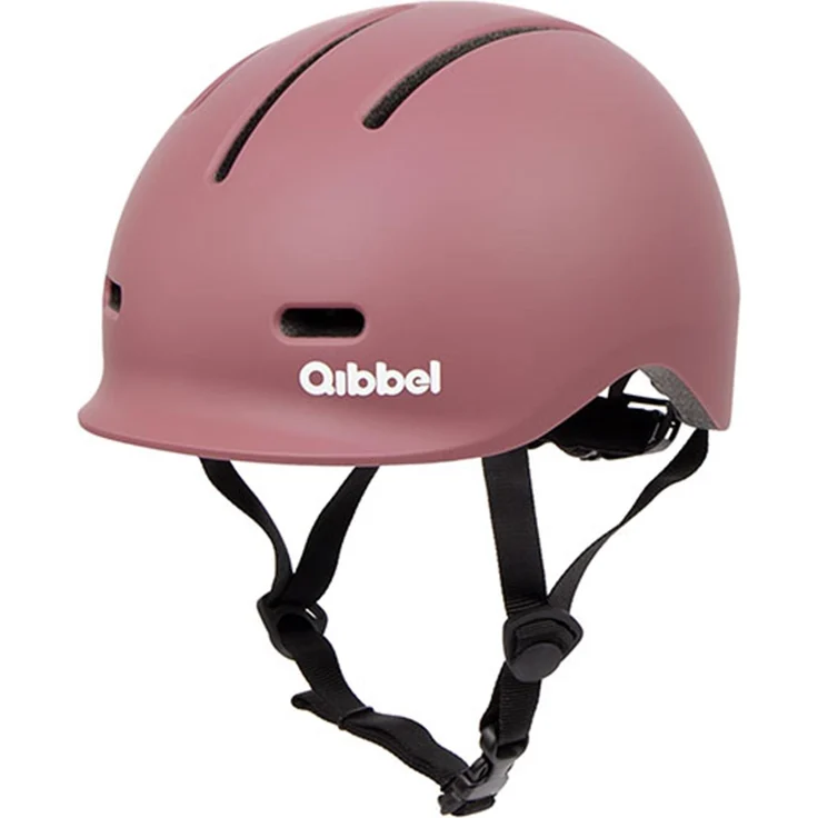 Widek Kinderhelm Qibbel Kids, Velohelm für Kinder, XS=45-51cm, plum rose