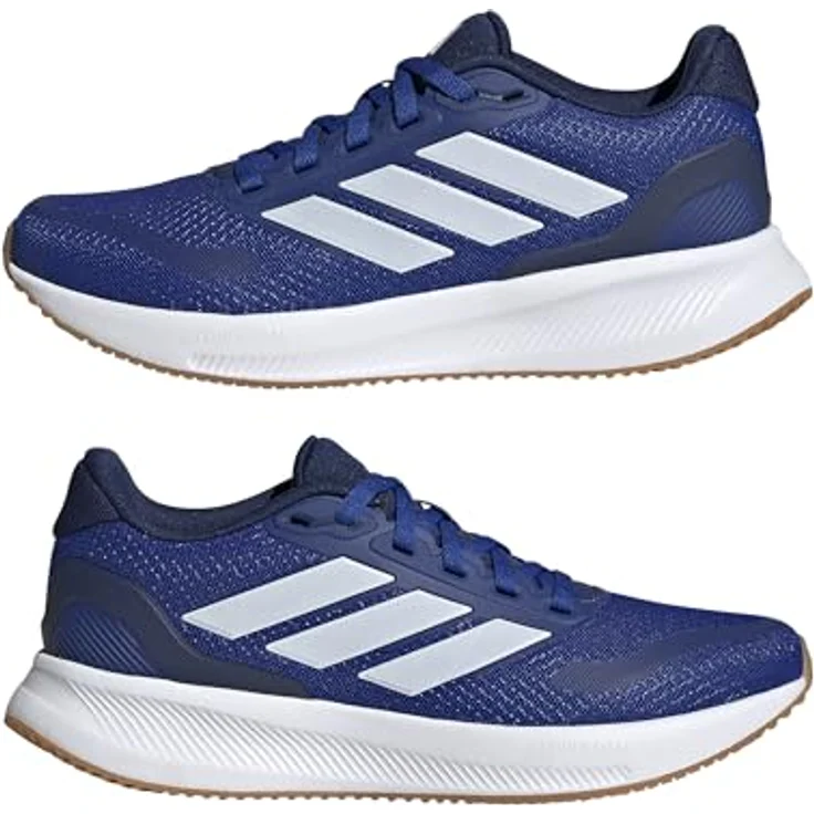 Adidas Runfalcon 5 Kids Schuh, bequemer Laufschuh aus recycelten Materialien, schwarz – Bild 7