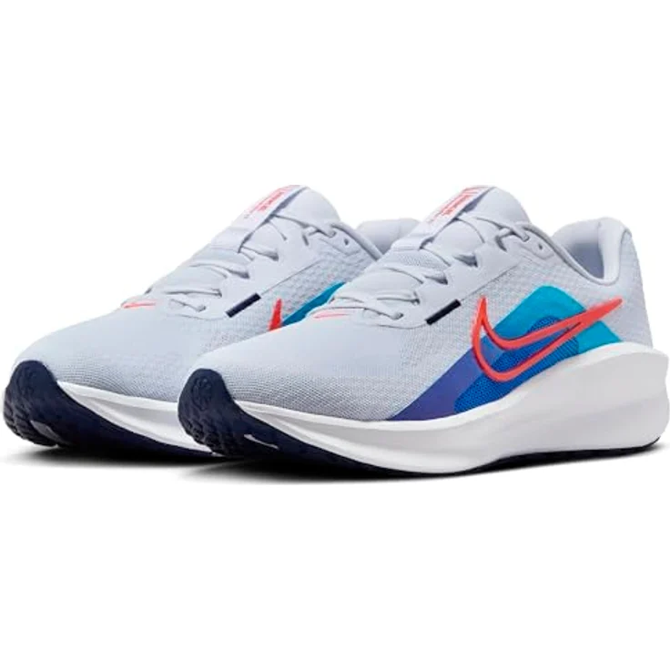 Nike Downshifter 13, Laufschuh für Herren mit atmungsaktivem Sandwich-Mesh, grau, Gr. 441/2 – Bild 3