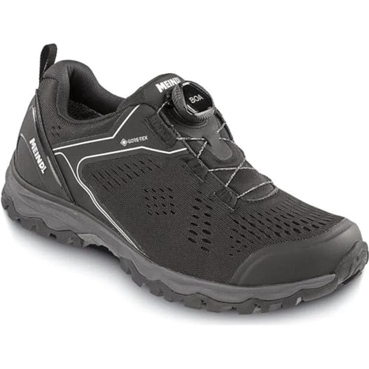 Meindl Abano GTX Boa, Wanderschuhe mit GORE-TEX, schwarz, Gr. 9 – Bild 2