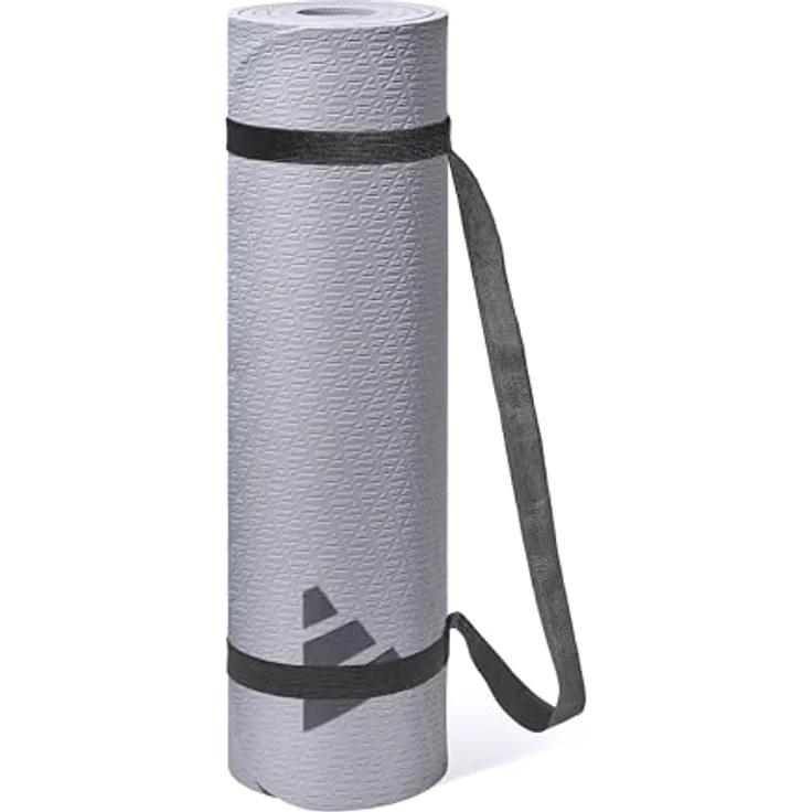 adidas Yogamatte 10 mm, rutschfeste Yogamatte aus 50 % recycelten Materialien, 183 x 61 cm – Bild 8