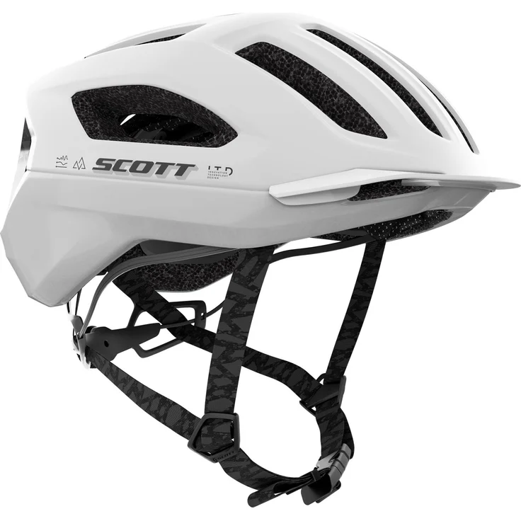 Scott Sierra Mips (CE) Helm, leichter Rennradhelm mit Mips-Schutztechnologie, mineral white, Größe M