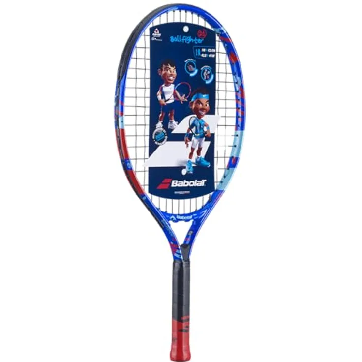 Babolat Ballfighter 21 Youth Tennis Racket, blau/rot