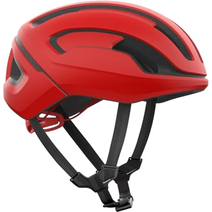 POC Omne Air MIPS Fahrradhelm, rot, Größe S, mit MIPS Brain Protection System und 360-Grad-Einstellsystem – Bild 3
