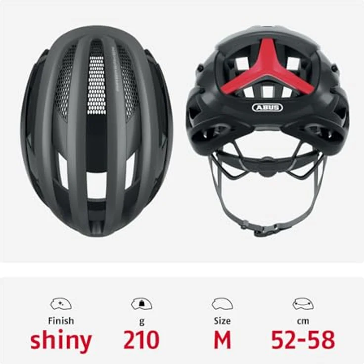 Abus AIRBREAKER Fahrradhelm – Bild 4
