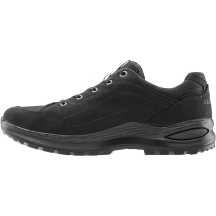 Lowa RENEGADE EVO GTX LO Ws 37, Wanderschuhe aus wasserdichtem Nubukleder in schwarz/schwarz mit Vibram® Sohle und GORE-TEX® Membrane – Bild 3