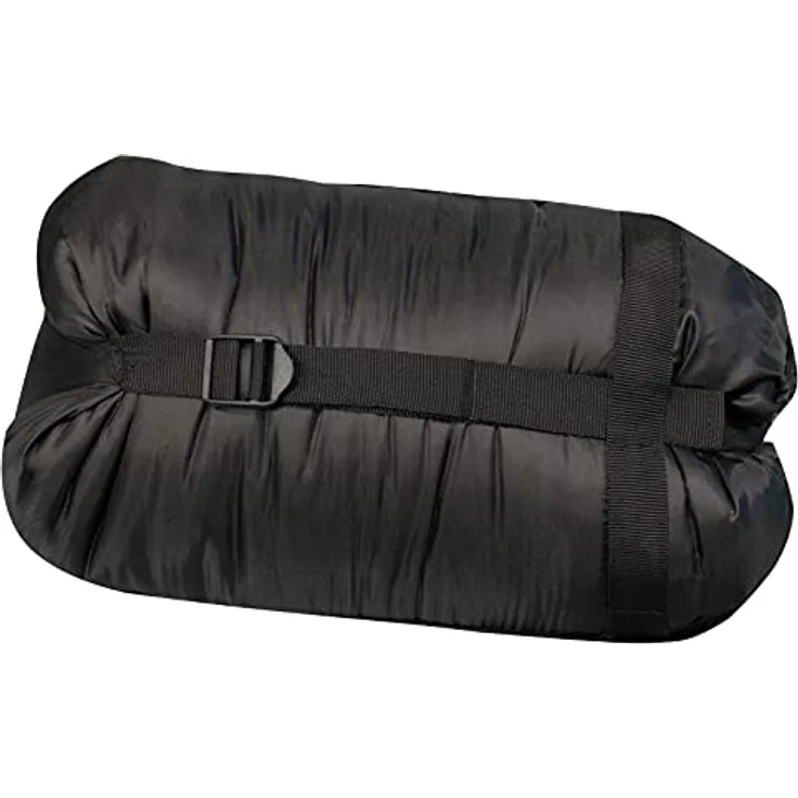 Eurotrail Brooks, Deckenschlafsack mit Soft-Polyester, Größe 210 x 80 cm, grau/beige, Temperaturbereich 20 ºC bis 0 ºC, 1350 g – Bild 5