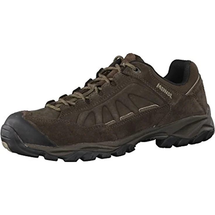 Meindl Herren Wanderschuhe Nebraska 3447, Leichte und bequeme Trekkingschuhe aus Nubuk- und Veloursleder, atmungsaktiv, wind- und wasserdicht – Bild 1
