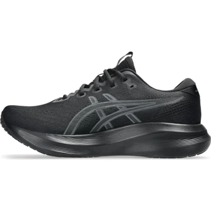 Asics Gel-Excite 11, Herren Laufschuhe mit Gel-Dämpfung, Größe 44, Schwarz-Carrier Grey – Bild 4