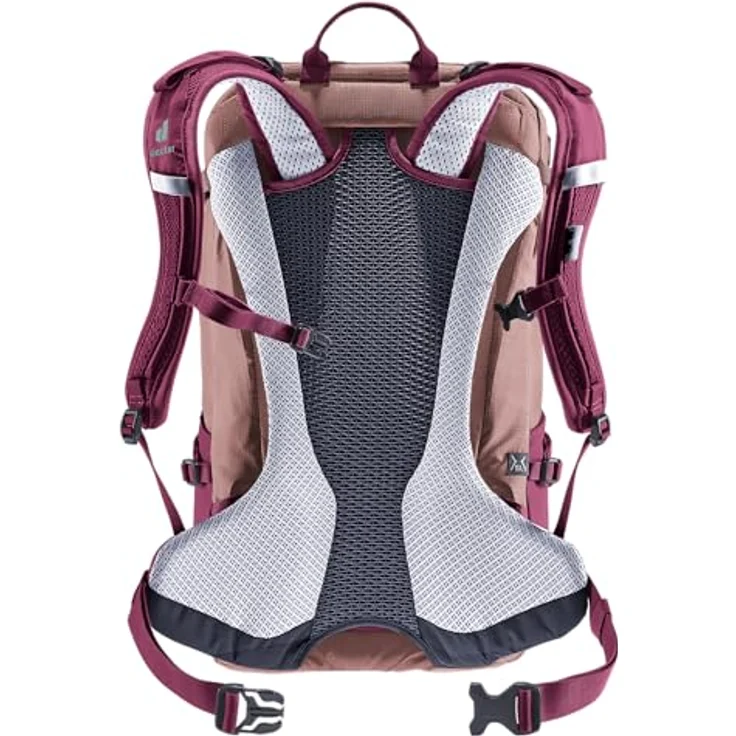 deuter Futura 21 SL Damen Wanderrucksack, 21 L, Aircomfort Netzrücken-System, ashrose-cassis – Bild 4