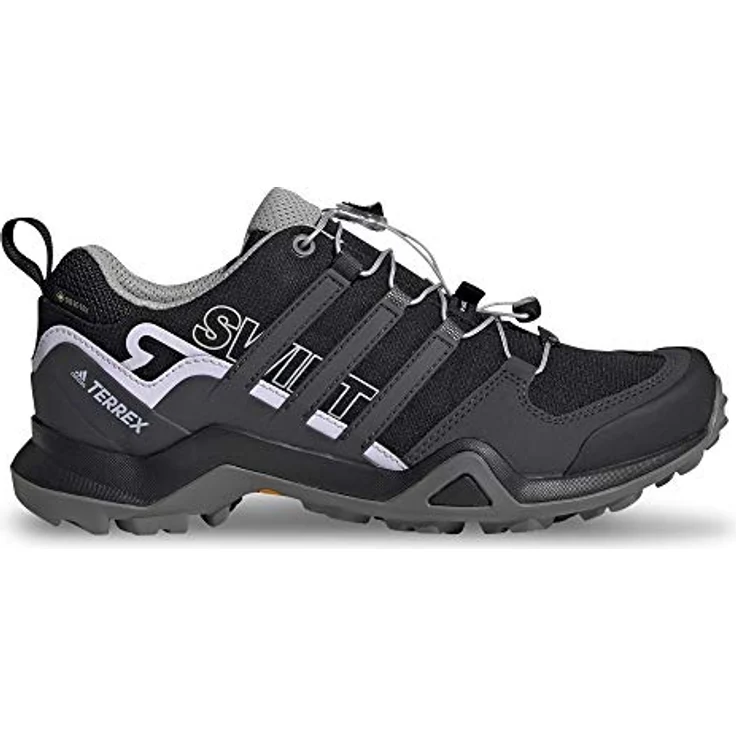 adidas TERREX SWIFT R2 GORE-TEX, Wasserdichter Wanderschuh mit optimalem Grip und Speed-Lacing System, schwarz – Bild 4