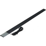 High Peak Zeltgestänge Fiberglas Reparaturset, 9.5 mm, 4 Stangen inklusive Verbindungsgummi, ca. 200 cm