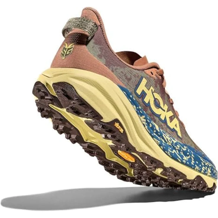 HOKA Speedgoat 6 Herren Trailrunning Schuhe mit Vibram Megagrip, 5 mm Stollen, mehrfarbig, EU 44 – Bild 2