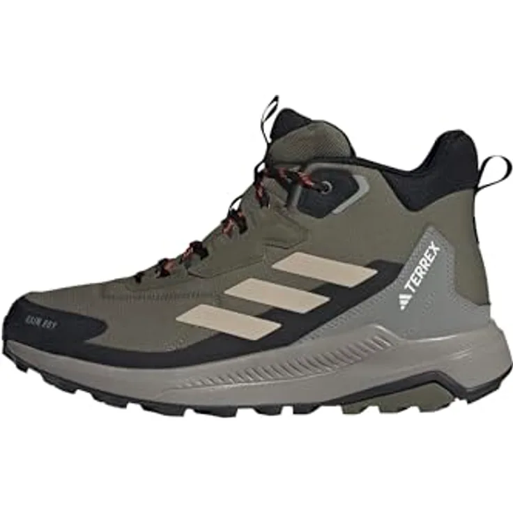 adidas Anylander Mid R.RDY, Herren Wanderschuhe mit wasserdichter Membran, Grün, Größe 43