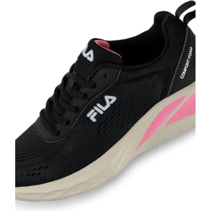 Fila SPECTRIS WMN, Damen Sportschuh in Schwarz mit Pink, Komfort-Schaum, herausnehmbar und EVA-Dämpfung – Bild 5