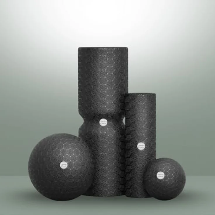 Liebscher & Bracht Original Faszien-Set, Faszienrolle und Faszienball (je 2 Stück), Made in Germany, inklusive Übungs-App – Bild 7