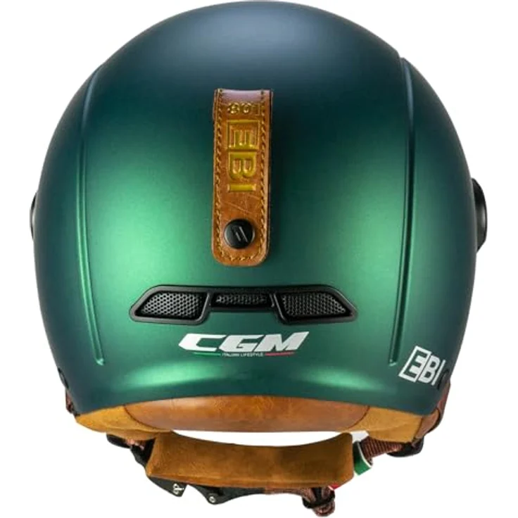 CGM EBI Skihelm, unisex für Erwachsene, satingrün, M (57-58 cm), doppelt zertifiziert für Ski- und Fahrradgebrauch, mit Air Stream System und abnehmbaren Innenausstattungen – Bild 2
