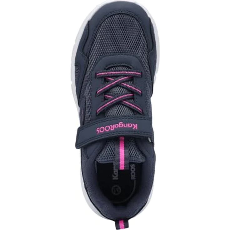 KangaRoos K-ETK Rooz EV, Kinder Laufschuhe mit Klettverschluss, Blau, Größe EUR 34, Mesh-Obermaterial, Gummi-Innensohle – Bild 6