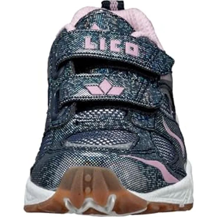 LICO Klettschuhe für Damen, grau, Nylon-Obermaterial, Wechselfußbett, profilierte Gummi-Laufsohle – Bild 3