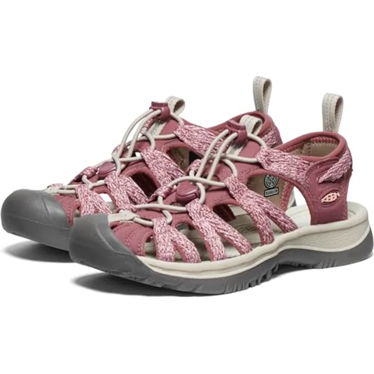 KEEN Whisper W, Wander-Sandale in Rose Brown/Peach Parfait, wasserfest, schnelltrocknend, maschinenwaschbar, mit EVA-Fußbett und abriebfester Gummi-Außensohle, Größe 40.5 – Bild 4