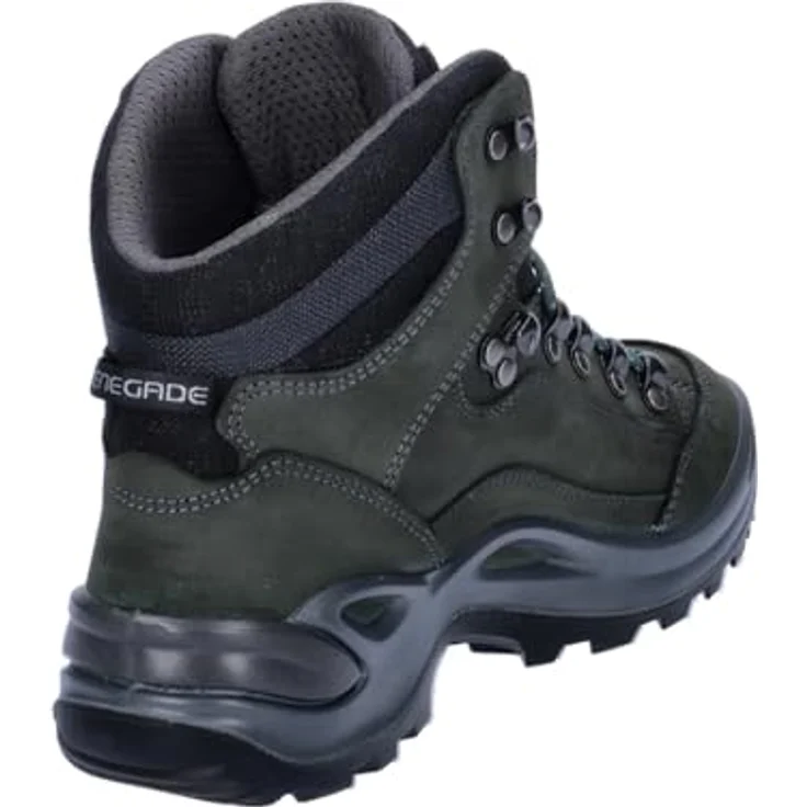 No Name Renegade GTX Mid, Damen Wanderschuhe, atmungsaktive und wasserdichte Schuhe, grau/türkis, UK 6.5 (40) – Bild 6