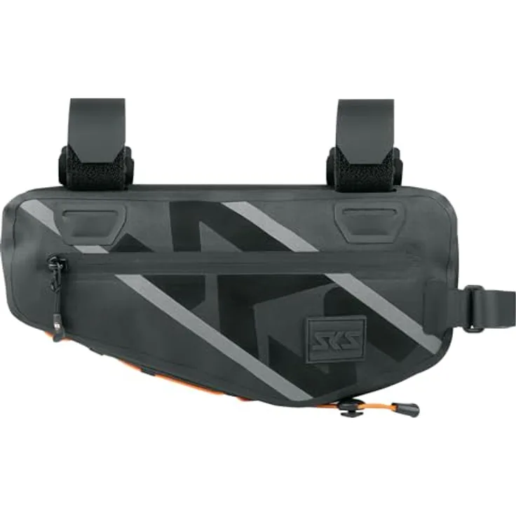 SKS Velotasche Rahmentasche, 2.70 l, wasserabweisend mit reflektierenden Elementen und Packschlaufe