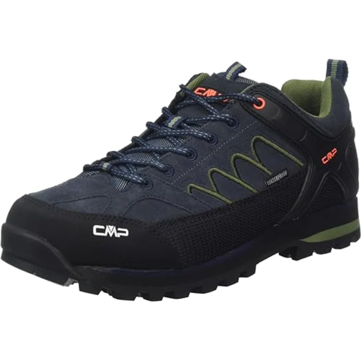 CMP Campagnolo Moon Low, Herren Wanderschuhe, Trekking Shoes Waterproof, Größe 44, Schwarz – Bild 1