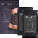 Bodify Original Ersatz-Pads 2er-Set (Ohne Controller) für EMS Bauchtrainer Pro - Bauchmuskeltrainer für Männer und Frauen - Preisvergleich