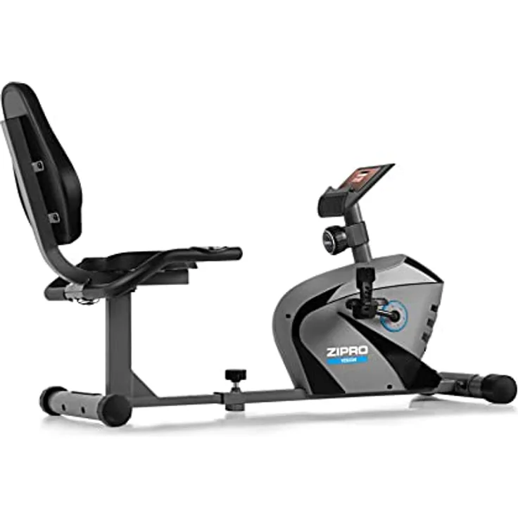 Zipro Heimtrainer Fahrrad Vision, Ergometer Fitnessbikes, Magnetisches Fahrradtrainer, Ergometer Fahrrad bis 120kg, Indoor Bike, Trainingsfahrrad für zuhause, Fahrradergometer Batteriebetrieben