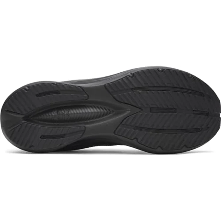 Under Armour Herren Charged Assert 11 Laufschuhe, Atmungsaktives Obermaterial, Gepolsterte Einlegesohle, Charged+ Dämpfung, Robuste Gummiaußensohle, Schwarz, Schuhgröße 41 EU – Bild 3