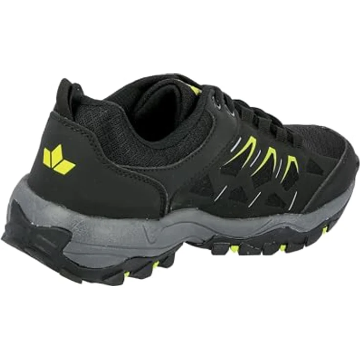 Lico Sierra Outdoorschuh, Wanderschuh mit Wechselfußbett und Obermaterial aus Nylon, schwarz – Bild 4