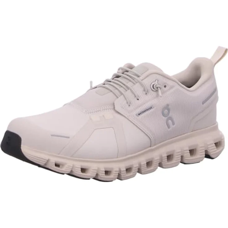 ON Freizeit Schnürer für Herren, beigefarbener Sneaker mit atmungsaktivem Obermaterial und gepolstertem Einstieg – Bild 1