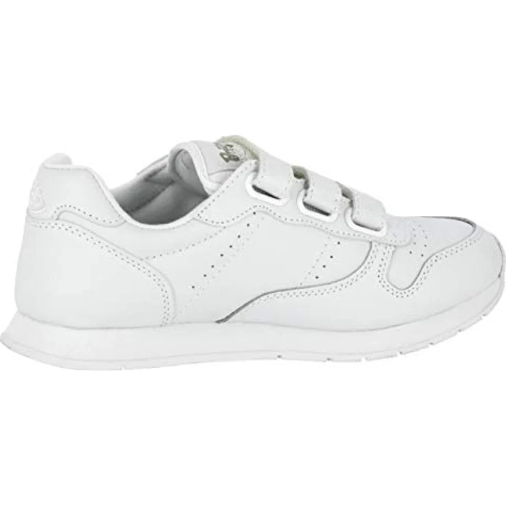 Brütting Herren Laufschuhe Halbschuhe, Synthetikmaterial, flacher Absatz 2 cm, Klettverschluss, Weiss, Größe 39 – Bild 4