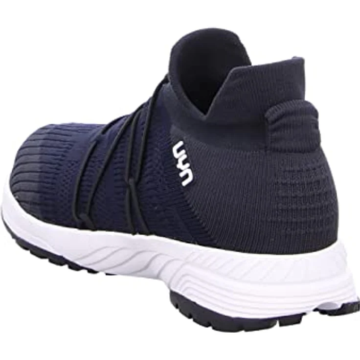 UYN Free Flow Tune Slip-on Sneaker, Damen Laufschuhe mit Merinowolle und atmungsaktivem Knit-Gewebe, night blue, Größe 42 – Bild 5