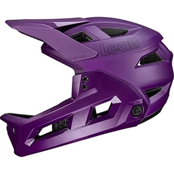 Leatt Helmet MTB Enduro 2.0, Fahrradhelm mit 360° Turbine Technology, purple, Größe L – Bild 5