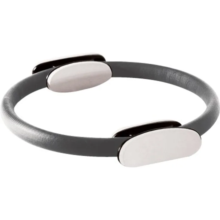 Gymstick Pilates Ring, Tiefenmuskulatur-Trainer mit Rundum-Polsterung und Übungsposter, Maße 28,5 x 54 x 8,3 cm