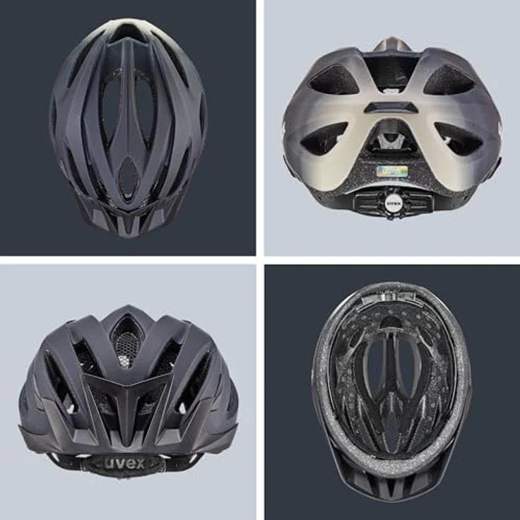 UVEX VIVA 3 S4109840915 Kinderfahrradhelm, Größe 52-57, in Blau – Bild 5